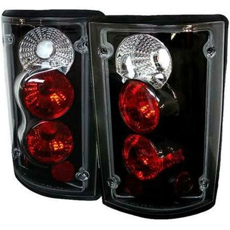 SPYDER 2000-2006 Ford Excursion Euro Style Tail Lights - Black S2Z-5002914